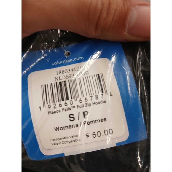 NWT Columbia Womens  Sawyer Rapids 2.0 Fleece Jacket ,Black-Size S - Picture 4 of 5